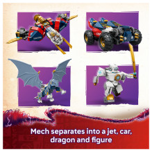 LEGO NINJAGO Zane's Ultra Combiner Mech