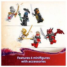 LEGO NINJAGO Zane'o ultra kombinavimo robotas