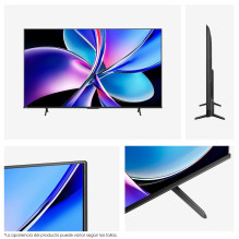„Hisense 65E7Q PRO“ 165,1 cm (65") 4K „Ultra HD“ išmanusis televizorius „Wi-Fi“ Juoda 385 cd/m²