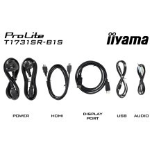 iiyama ProLite T1731SR-B1S kompiuterio monitorius