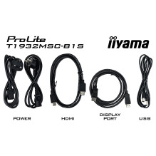 „iiyama ProLite T1932MSC-B1S“ kompiuterio monitorius