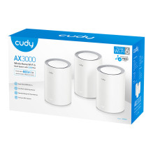 Cudy AX3000 Wi-Fi 6 Mesh 2.5G Solution Cudy AX3000 Wi-Fi 6 Mesh 2.5G Solution