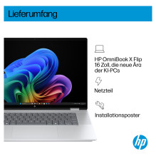 HP OmniBook X Flip 16-as0178ng CU7 258V / 32GB / 2TBSSD / W11 Home Touch HP OmniBook X Flip 16-as0178ng CU7 258V / 32GB / 2TBSSD / W11 Home Touch