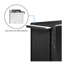 Chieftec Midi Tower BS-20B-OP, Schwarz o.NT Chieftec Midi Tower BS-20B-OP, Schwarz o.NT