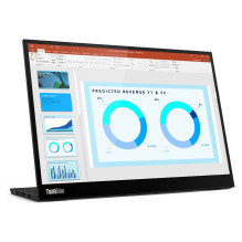 Lenovo ThinkVision M14d kompiuterio monitorius Lenovo ThinkVision M14d kompiuterio monitorius