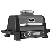 „Ninja Woodfire Outdoor Grill“ kontaktinė kepsninė „Ninja Woodfire Outdoor Grill“ kontaktinė kepsninė