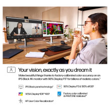 HP serijos 7 Pro 27 colių 4K konferencijų monitorius – 727 pm kompiuterio monitorius