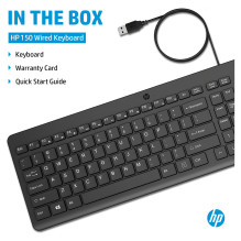 HP 150 USB-A Wired keyboard