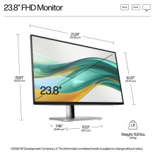 HP Series 5 Pro 23.8 inch FHD Monitor - 524pf computer monitor