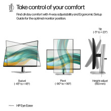 HP 5 serijos „Pro“ 23,8 colio FHD monitorius – 524 pf kompiuterio monitorius