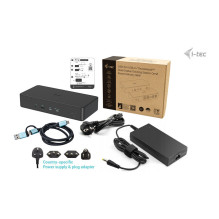 i-tec CADUAL4KDOCKPD2 laptop dock / port replicator