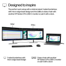 HP Series 5 Pro 23.8 inch FHD Monitor - 524pf computer monitor