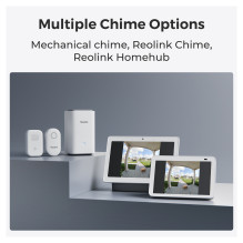 „Reolink D340B“ su skambesiu ir 64 GB SD vaizdo domofono sistema