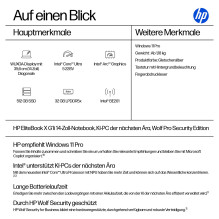 HP AI EliteBook X G1i CU5 228V / 32GB / 512GB / W11Pro LTE 5G sidabrinis HP AI EliteBook X G1i CU5 228V / 32GB / 512GB / W11Pro LTE 5G sidabrinis