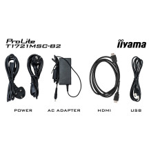„iiyama ProLite T1721MSC-B2“ kompiuterio monitorius