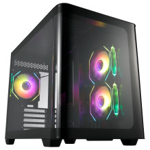 MIDI FSP S380-BA ARGB TG juodas