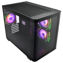 MIDI FSP S380-BA ARGB TG juodas