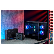 MIDI FSP S380-BA ARGB TG juodas