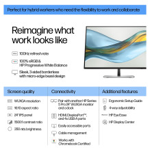 HP Series 5 Pro 24 inch WUXGA Monitor - 524pn computer monitor