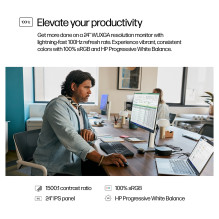 HP Series 5 Pro 24 inch WUXGA Monitor - 524pn computer monitor