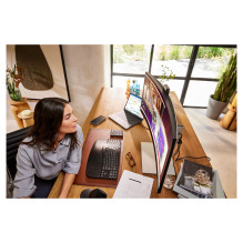 HP serijos 7 Pro 34 colių WQHD konferencijų monitorius – 734 pm kompiuterio monitorius