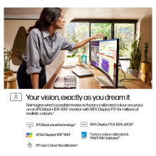 HP Series 7 Pro 34 inch WQHD Conferencing Monitor - 734pm computer monitor