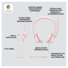 „Logitech 981-001281“ ausinės „Logitech 981-001281“ ausinės