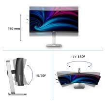 „Philips 5000“ serijos 34B2U5600C / 00 kompiuterio monitorius