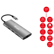 Equip 133490 laptop dock / port replicator