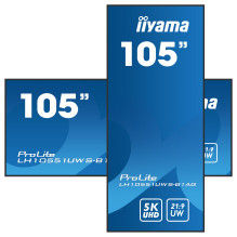 „iiyama LH10551UWS-B1AG“ informacinis ekranas