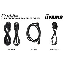 iiyama LH5064UHS-B1AG ženklų ekranas