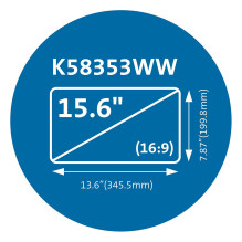 Kensington K58353WW ekrano privatumo filtras Kensington K58353WW ekrano privatumo filtras