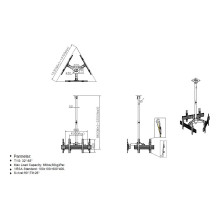 Equip 650371 signage display mount Equip 650371 signage display mount