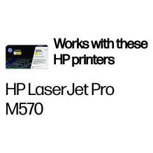 HP 507A geltona originali LaserJet tonerio kasetė HP 507A geltona originali LaserJet tonerio kasetė