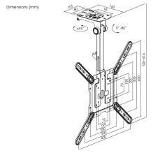 Equip 650375 TV mount / stand Equip 650375 TV mount / stand