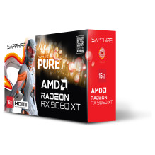 „Sapphire PURE AMD Radeon RX 9060 XT“ vaizdo plokštė „Sapphire PURE AMD Radeon RX 9060 XT“ vaizdo plokštė