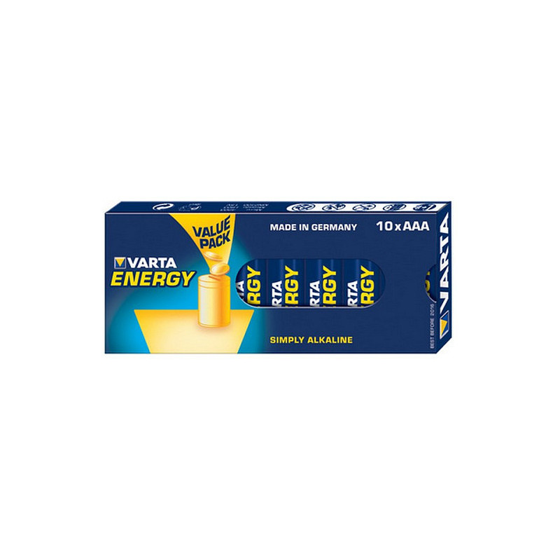 Varta 10x AAA 4103 baterijos