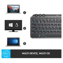 „Logitech Master MX Keys“ mini klaviatūra