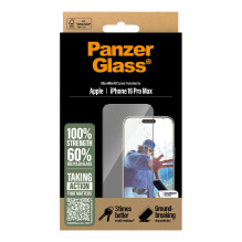„PanzerGlass ®“ ekrano apsauga „iPhone 16 Pro Max“, itin plataus pritaikymo