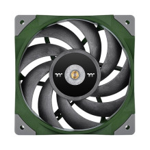 „Thermaltake Toughfan 12 Racing Green“ aukšto statinio slėgio radiatoriaus ventiliatorius „Thermaltake Toughfan 12 Racing Green“ aukšto statinio slėgio radiatoriaus ventiliatorius
