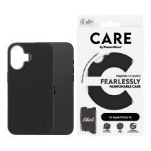 „PanzerGlass CARE™ by ®“ dėklas, juodas, su „MagSafe iPhone 16“ mobiliojo telefono dėklu „PanzerGlass CARE™ by ®“ dėklas, juodas, su „MagSafe iPhone 16“ mobiliojo telefono dėklu
