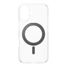 PanzerGlass CARE™ by ® Case Transparent w. Black Kickstand MagSafe iPhone 16 mobile phone case