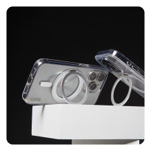 PanzerGlass CARE™ by ® Case Transparent w. Silver Kickstand MagSafe iPhone 16 mobile phone case PanzerGlass CARE™ by ® Case Transparent w. Silver Kickstand MagSafe iPhone 16 mobile phone case