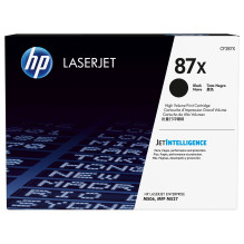 HP 87X High Yield Black Original LaserJet toner cartridge HP 87X High Yield Black Original LaserJet toner cartridge
