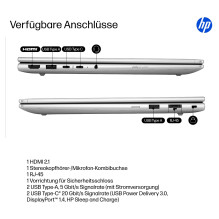 HP ProBook 4 G1iR 14 Intel Core 7 150U 35.56cm 14inch WUXGA 16GB 512GB / SSD W11P SmartBuy 1J Gar (DE) HP ProBook 4 G1iR 14 Intel Core 7 150U 35.56cm 14inch WUXGA 16GB 512GB / SSD W11P SmartBuy 1J Gar (DE)