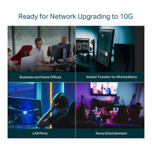 TP-Link TL-SX1008 tinklo komutatorius