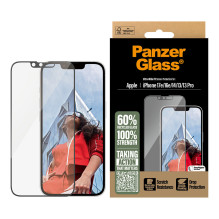 PanzerGlass ® Screen Protector iPhone 17e, 16e, 14, 13, 13 Pro, Ultra-Wide Fit w. EasyAligner