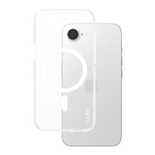 PanzerGlass CARE™ by ® Urban Combat Case Transparent w. White Qi Compatible iPhone 17e, 16e mobile phone case