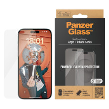 „PanzerGlass ®“ ekrano apsauga „iPhone 15 Plus“, klasikinio pritaikymo