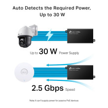 TP-Link Omada POE260S PoE adapteris